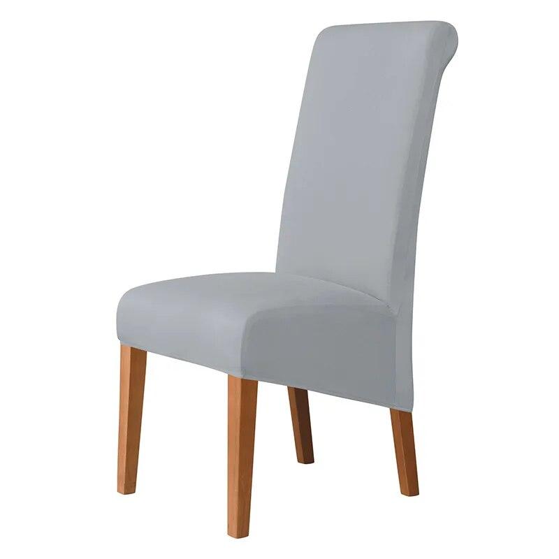 

Чохли на стільці з високою спинкою та універсальні чохли для їдалень готелю XL M Розмір T Жакардові дуже великі еластичні спандексові чохли для стільців, які можна прати XL size (60-75cm)