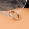 Adjustable Oil Drip Love Glossy Ring Niche Premium Sense Personality Versatile Stackable Women's Index Finger Fashion Ring