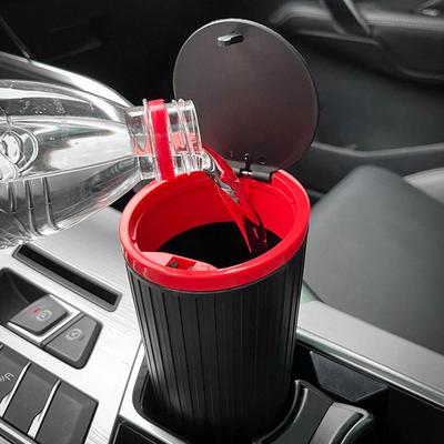 Car Cup Holder Trash Bin Leak Proof Pocket Trash Container For Auto For Truck RV SUV And Travel Camper Car Interior Accesso Q2W7