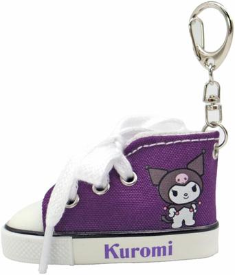 Nakajima Corporation Oshi Color Sneaker Key Ring Kuromi 195814-24