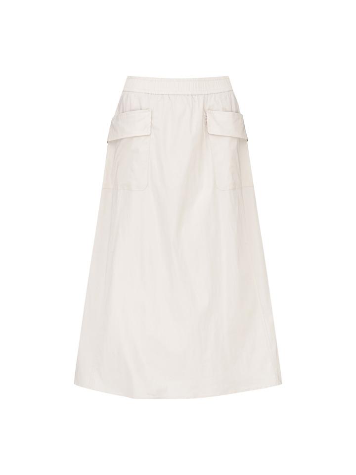 Polhaem Women'S) Flare Cargo Elastic Skirt_Phf2Rr2020