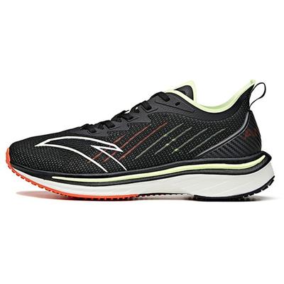Mach 1.0 Comfortable Shock Absorption Non-Slip Wear-Resistant Breathable Low-Top Running Shoes Men Sneakers Black Orange Green 112125586-1