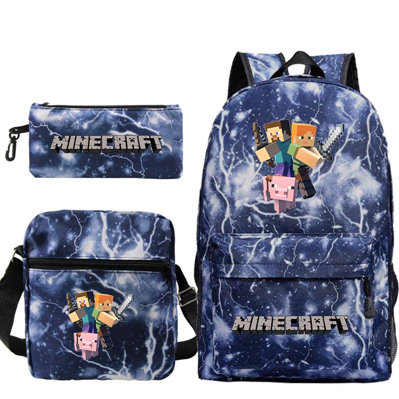 Primary And Secondary School Students Casual Schoolbag Game Merchandise Backpack Set