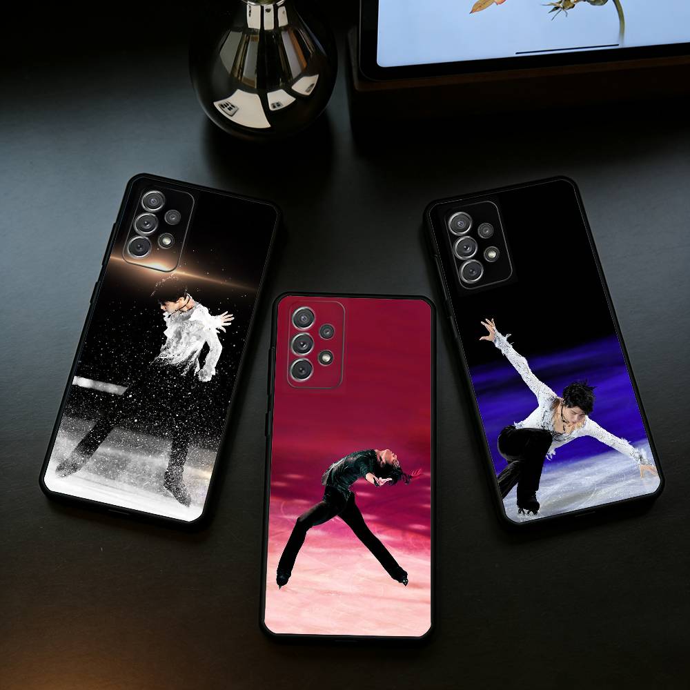 4A Jump L-Legend Phone Case For Samsung Galaxy A73,A72,A71,A70,A53,A52,A51,Soft Silicone Black Cover