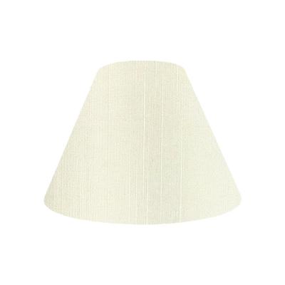 Lamp-Shade [A-33151] Replacement Arm Lampshade for Desk Lamps, Shantung, Cream, 33cm Diameter