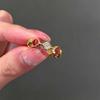 Elegant Chinese Red Gourd Open Ring - Unique Women's Design for New Year