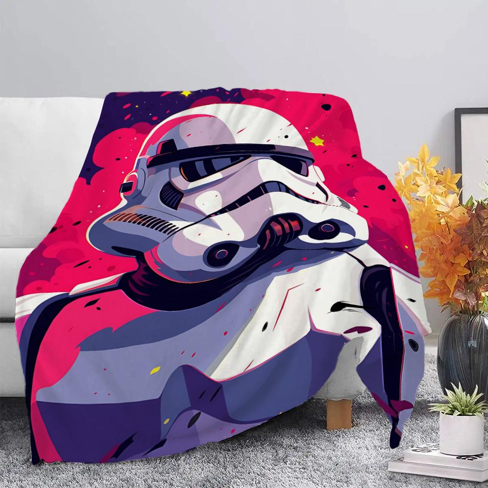 

Hot Classic Movies w-w-Wars Printed Picnic Blankets-StarS Warm Blanket Soft and Comfortable Blanket Home Travel Birthday Gift 30x40in