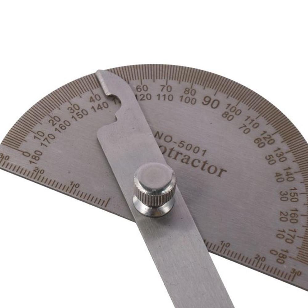 Two Arm Angle Finder 0-180 Degrees Protractor Angle Finder Measure Tool Protractors  Work