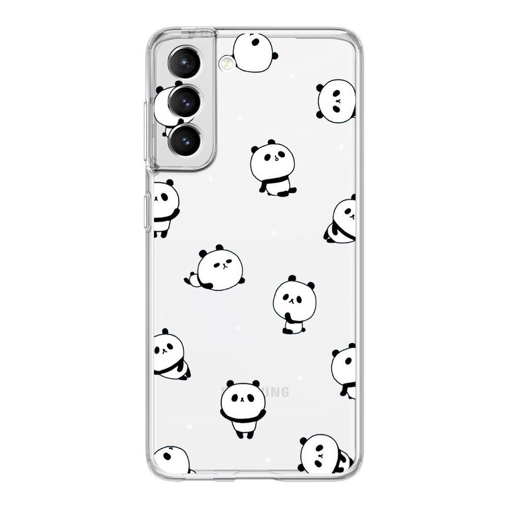 Roztomilý pouzdro na telefon s prasátkem, pandou a avokádem pro Samsung Galaxy S20 Ultra S21 FE 5G S10E S9 S8 S10 Plus Note 20 10 Lite M31 M22 M32 Kryt