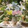 Plastic Simulated Flower Handmade Silk Fake Bouquets Centerpiece Fake Flowers  Wedding Decor