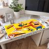 Custom 1Pc Despicable Minions Print Gaming Mouse Pad Keyboard Desk Mat Non-slip Rubber Lock Edge Waterproof Computer Mousepad for Office Q173