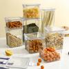 Square Grain & Snack Sealed Jar - Moisture-Proof Kitchen Storage Box