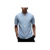 Sport SS25 Weiches Bequemes Gestricktes Kurzarm-Golfshirt Herren Oberteile Light-Armory-Blue Phantom-Gray-White HV1157-440