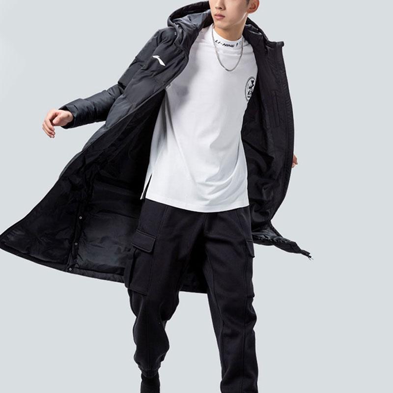 Li Ning Training Series Puffer Jacket Men's Black AFMT031-1