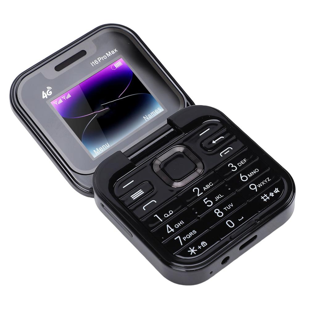 4G LTE Flip Phone 1.77 Inch Screen Unlocked Seniors Phone Dual SIM Dual Standby with Bluetooth MP3 FM High Volume