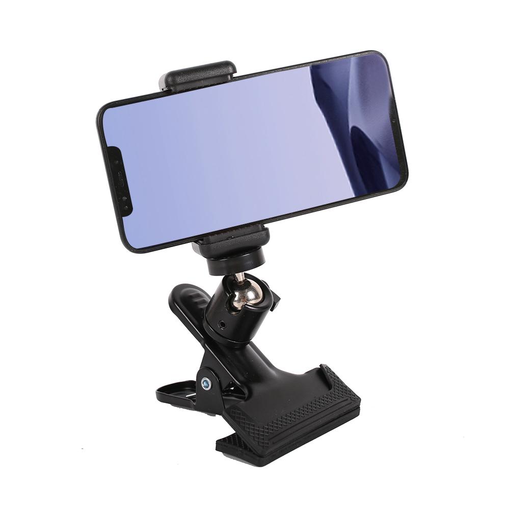 Clemă pentru cap pentru chitară Smartphone Suport pentru telefon mobil Ajutor muzicieni Clip de suport pentru transmisie live pentru chitare acustice electrice