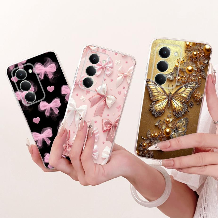 For Xiaomi Redmi 15 4G Case Redmi15 5G Beautiful Butterfly Painted Cover Soft Slim Phone Case For Xiaomi Redmi 15 5G Fundas Bags