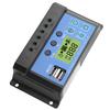 PWM 12V 24V Dual USB Solarpaneel Laderegler Regler LCD-Anzeige 20A (YJSS20A)