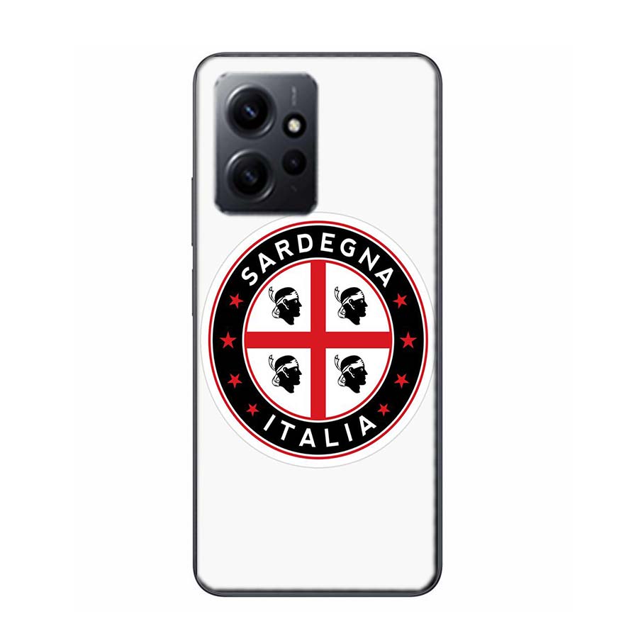 Flag of Sardinia Phone Case For Redmi Note 14 15 Pro 5G 13 12 Pro Plus 11 11T 11E 11S 10 Pro 10S 9 9S Cover Cell Clear TPU Capa