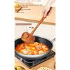 Wooden Ladle 2-in-1 Non-Stick Long Handle Ergonomic Kitchen Soup Spoon For Non-Stick Pan Cooking Pot Kitchen Restaurant Mixing