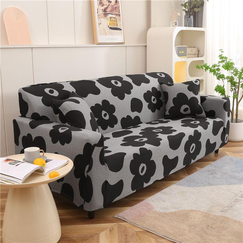 Beanbag Cover Cover Fully Surrounded Elastic All Wrapped Cover Full Set Four Seasons Universal Living Room Old-Fashioned Sofa Slipcover