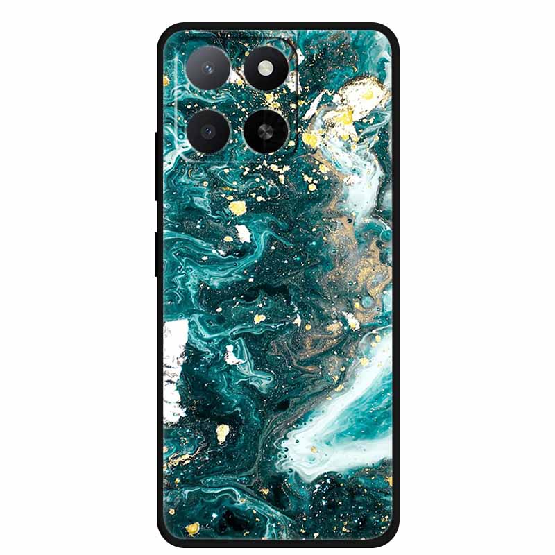 Für ZTE Blade A55 A35 Hülle Tiere Weiches Silikon TPU Handyhüllen Rückseite für ZTE Blade A35 BladeA55 Wolf Stoßfest Cool Capa