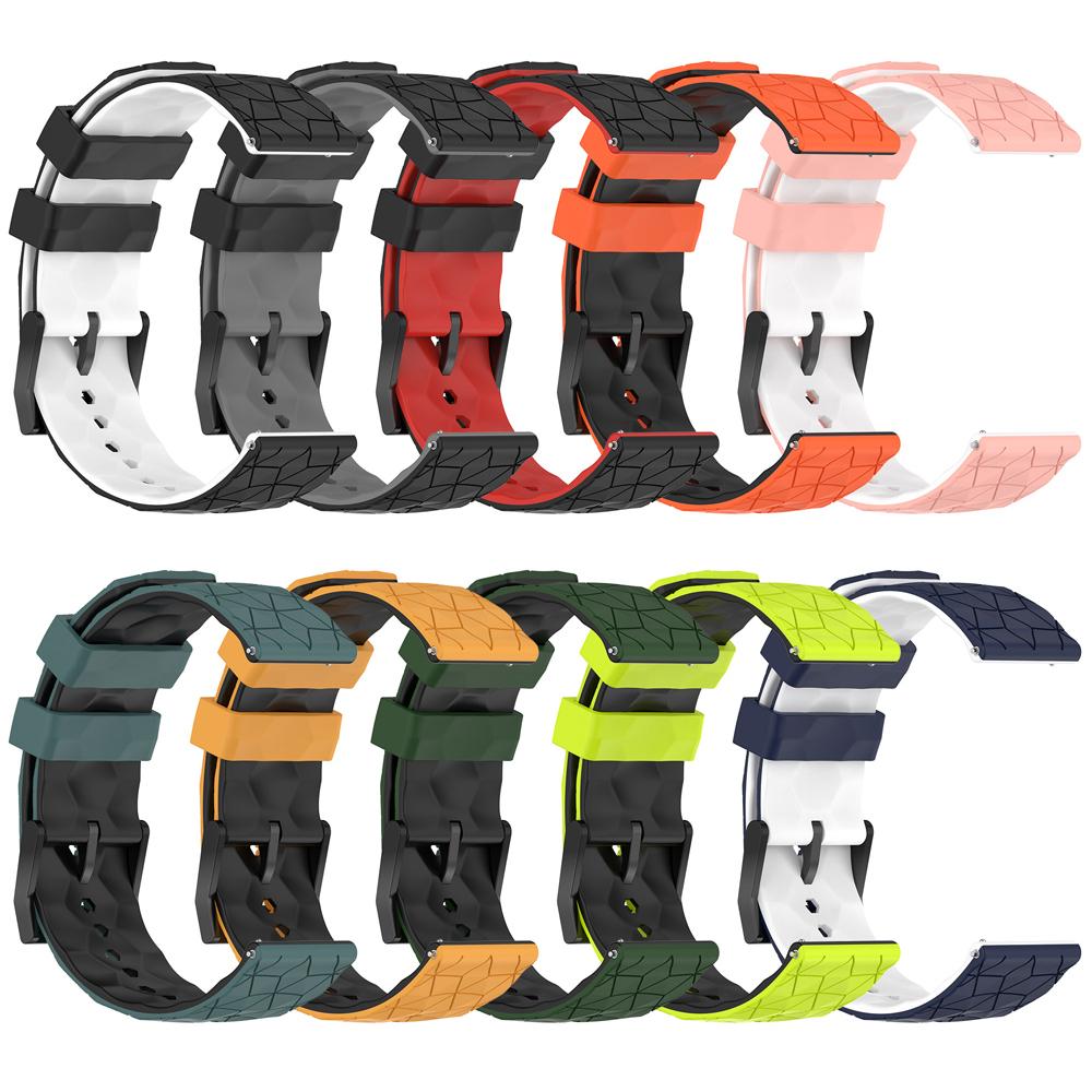 Silikon 22 20mm Uhrenarmband für HUAWEI WATCH GT 4 Pro 46mm Armband GT 3 SE 2 42mm HONOR Magic Watch4 GS 3 Pro Ersatzarmband