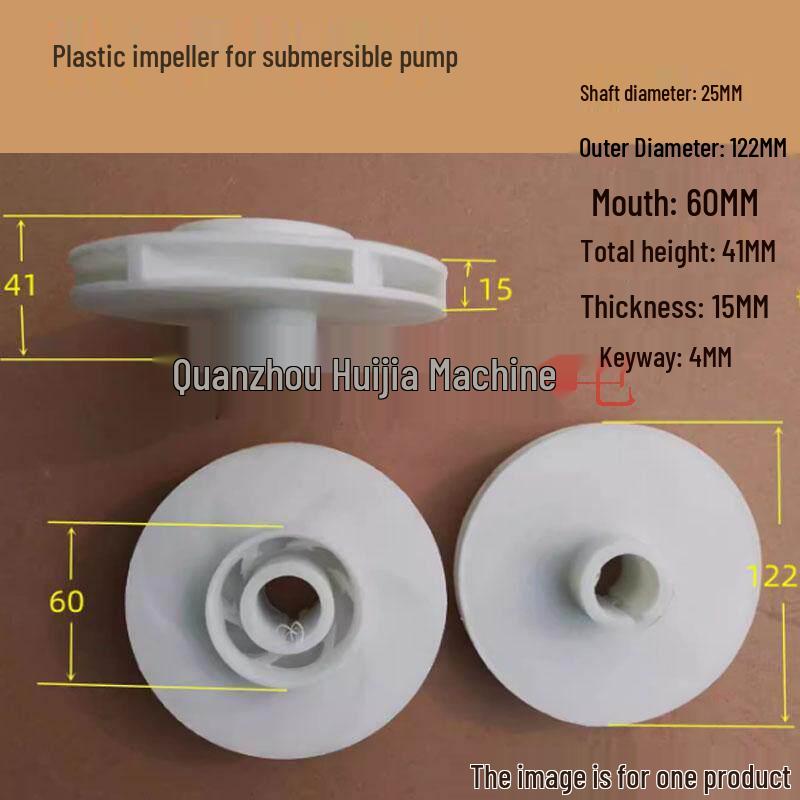 Acid/Alkali-Resistant Multi-Stage DC Water Pump with Plastic Impeller and Shaft