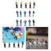 5Pcs 1:64 Scale People Figures Layout Decoration Landscape Decor Collection