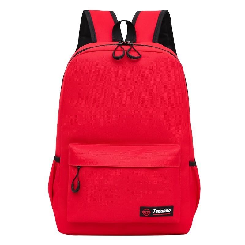 Stylish Oxford Fabric Large Capacity School Backpack For Boys And Girls With Logo Print And Durable Features