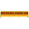 TV Stand Mustard Yellow 202 x 39 x 43.5 cm Cold Rolled Steel