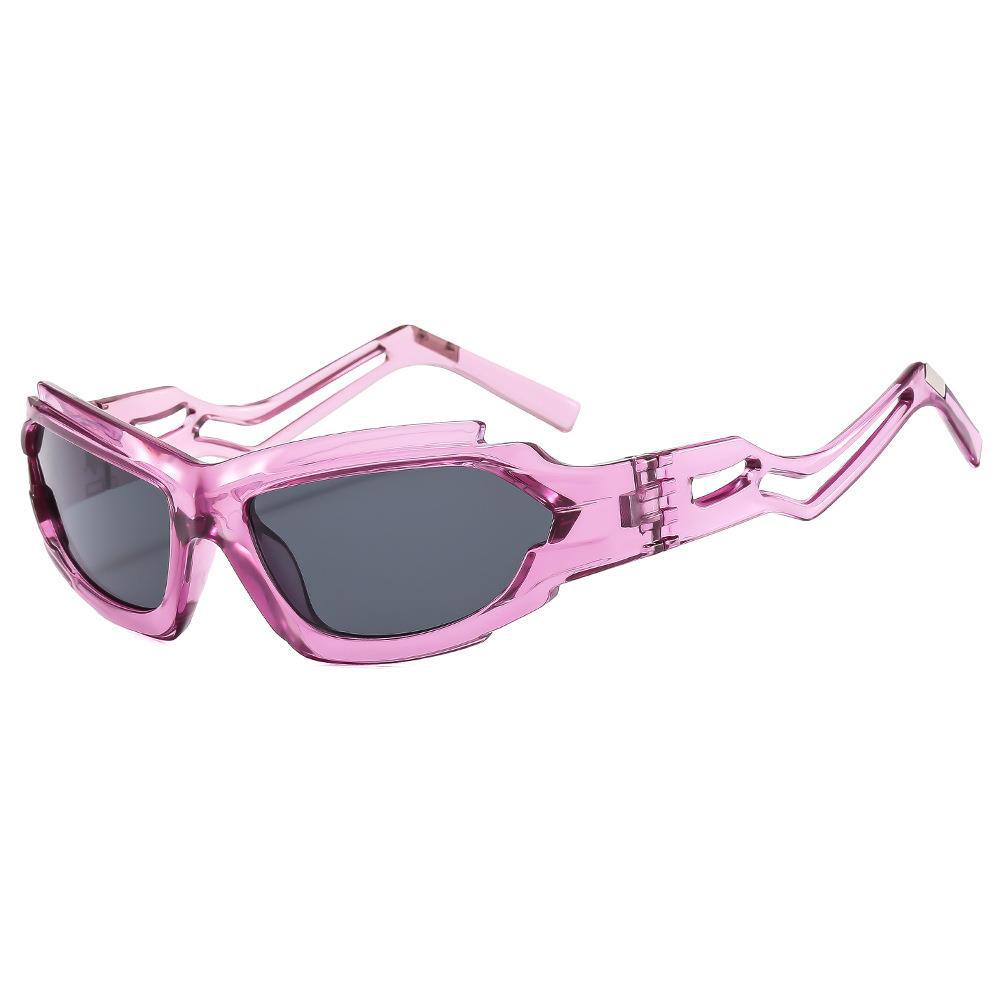 Personalized Funny Sunglasses Hot Girl Street Shooting Glasses Uv-Proof Sunglasses