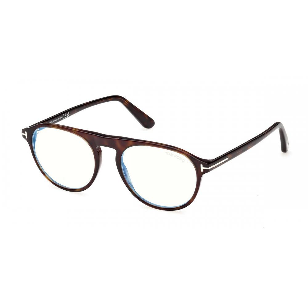 

Tom Ford Blue Light Block Men Eyeglasses Ft6118 B 052 Dark Tortoise/52-18-145