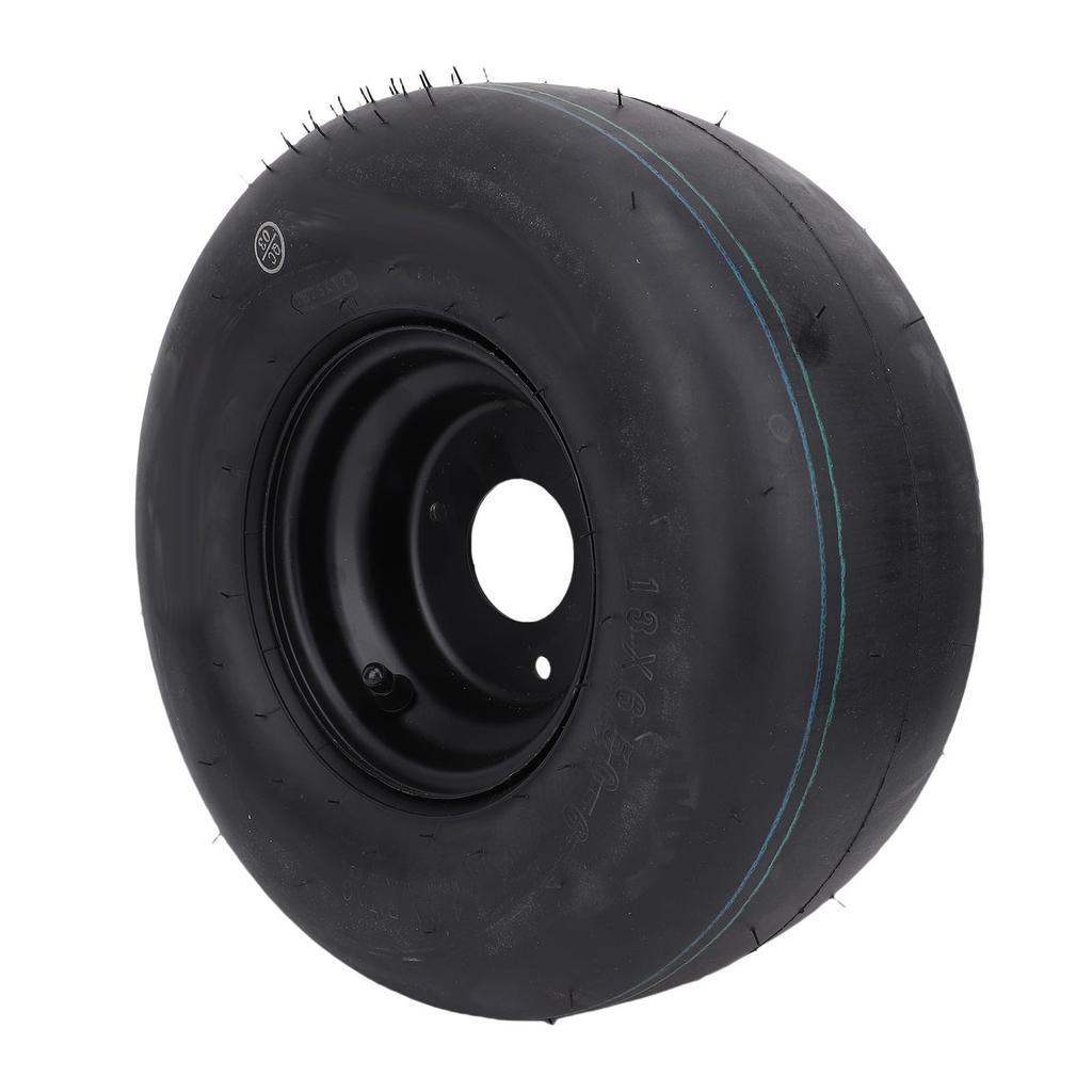 13x6.50  6 Tire Wheel Puncture Proof 6in Tubeless Tire with Rim for Garden Tractor Rider Mower ATV UTV Quad Off Road Go