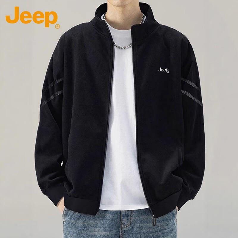 

JEEP Men s Casual Full-Zip Sweatshirt Jacket