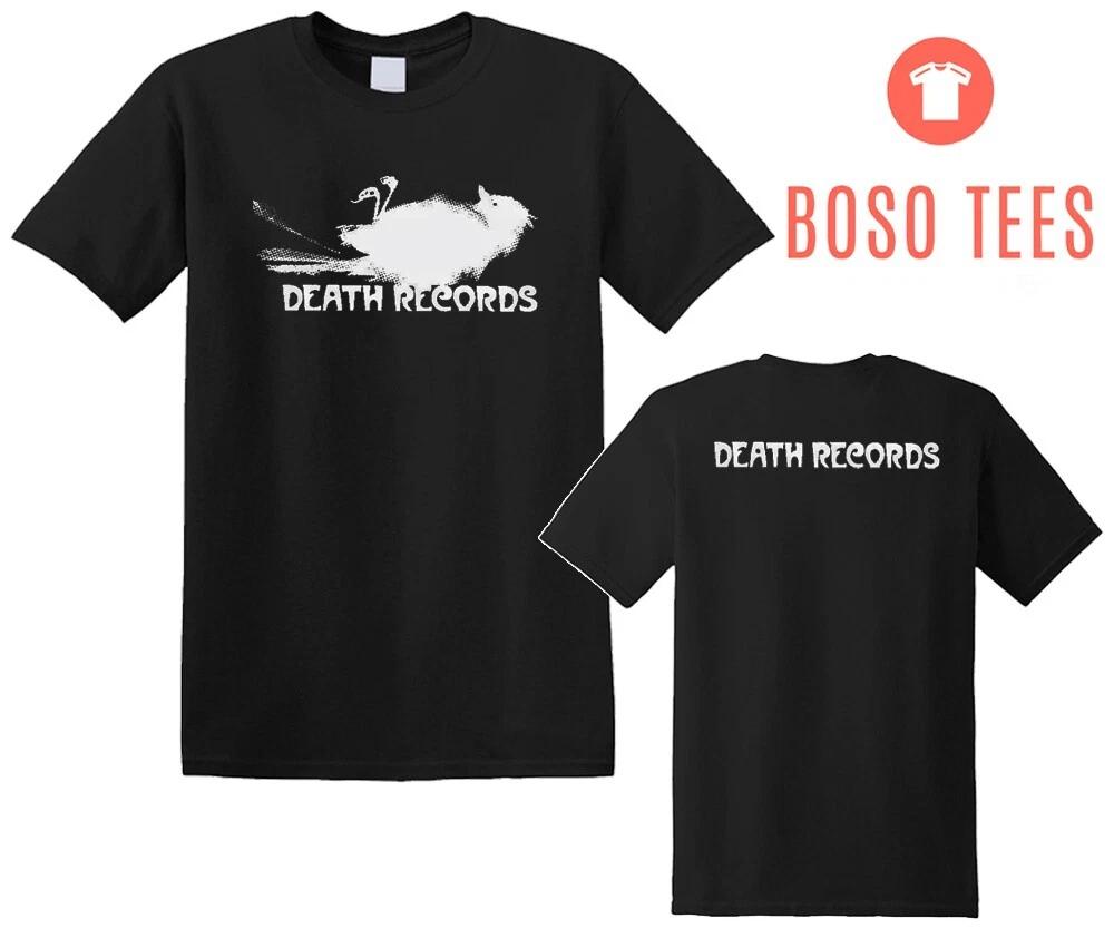 Death Records Men s Black Size S-5XL L