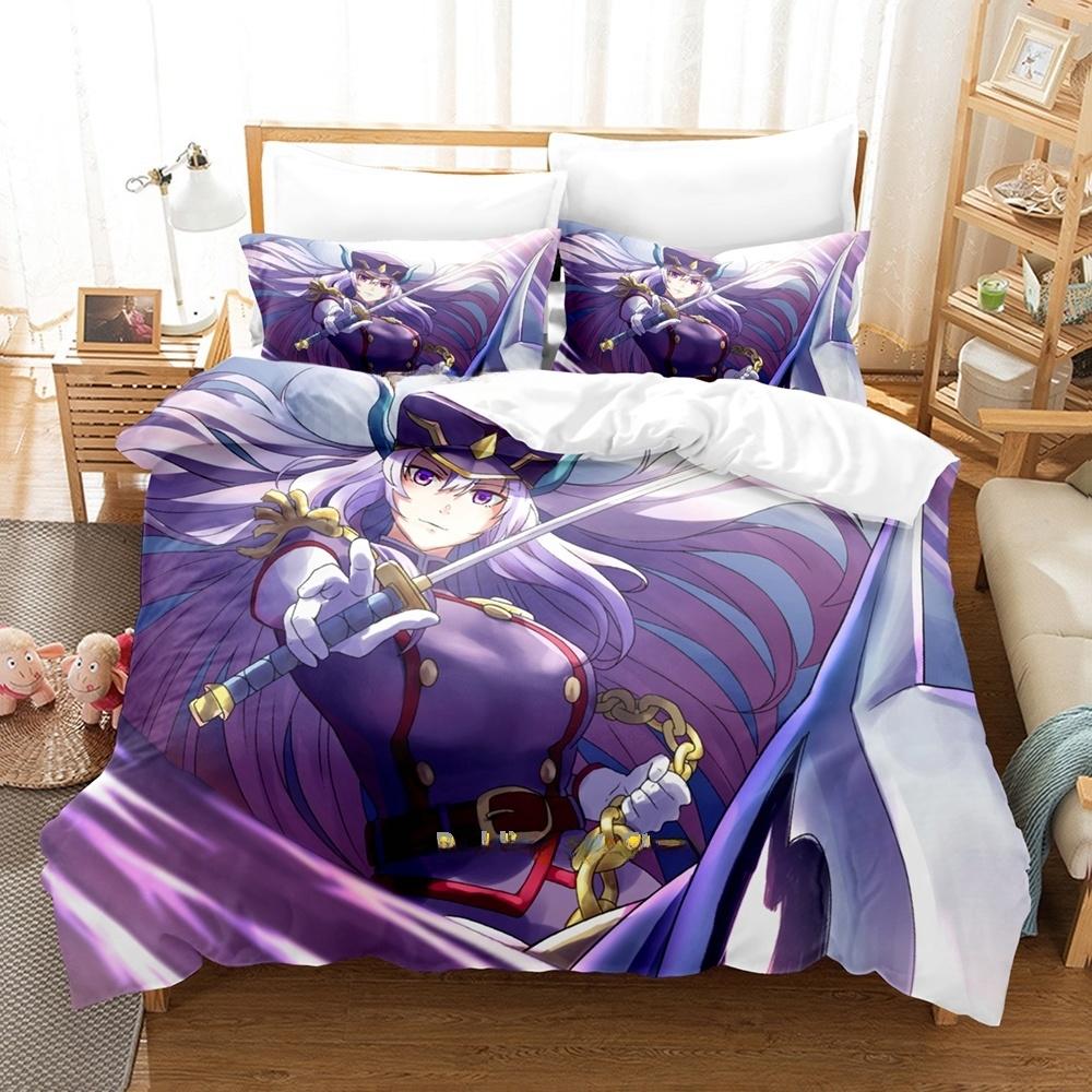 3D Anime Chained Soldier Bedding Set Single Twin Full Queen King Size Bed Set Adult Kid Bedroom Duvet Cover Sets Home Textiles