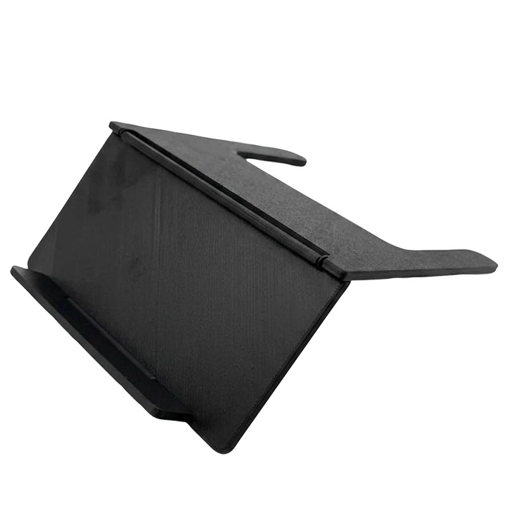 Foldable Mahjong Tile Holder Stand Single Piece Portable Mahjong Tile Rack Support for Easy Tile Organization and Display