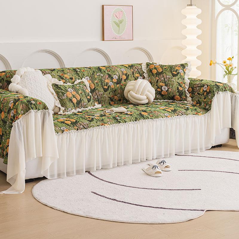 

Французский Чехол для Дивана Полный Комплект Универсальный Натяжной Чехол Защита Мебели Для Защиты Подушек Дивана И Спинки Pillowcase