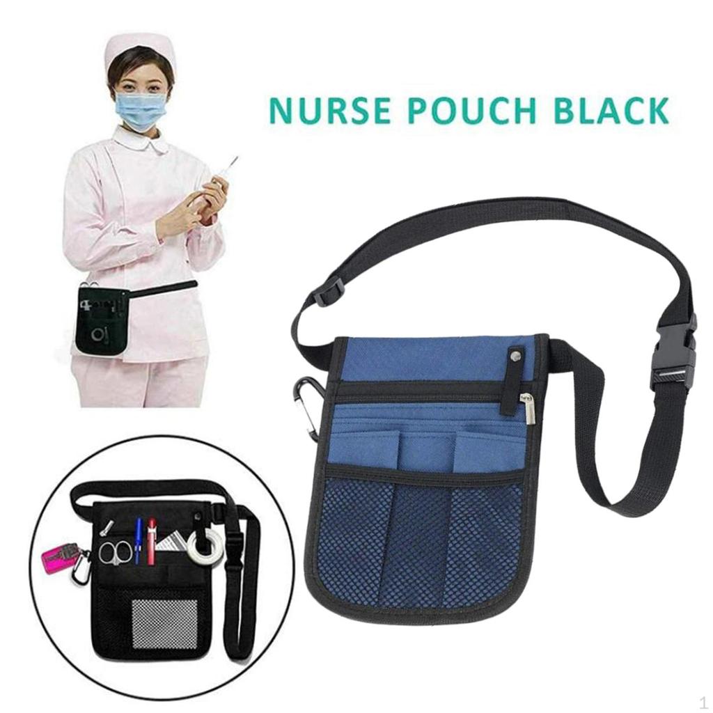Nursing Waist Bag Pouch Fanny Pack Belt Oxford Fabric Durable Utility