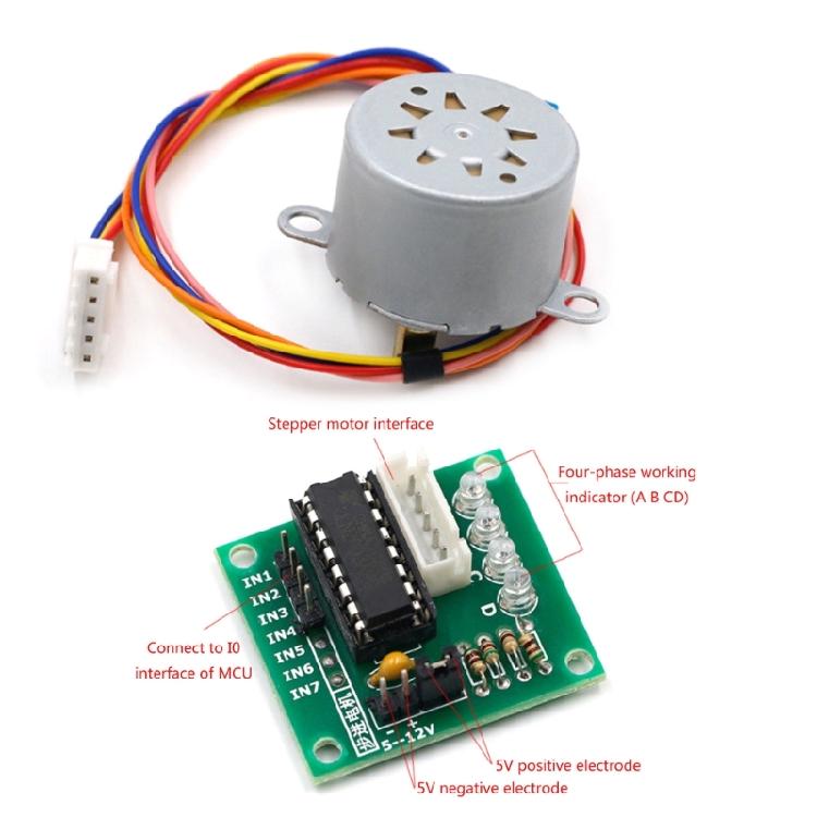 Präziser 4-Phasen-Motorsatz Hohe Genauigkeit 5V Motorpaket für breite Anwendung