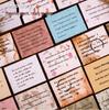 Retro Story Colorful Bean Notebook: 50-Sheet DIY Sticky Notes Paper Book