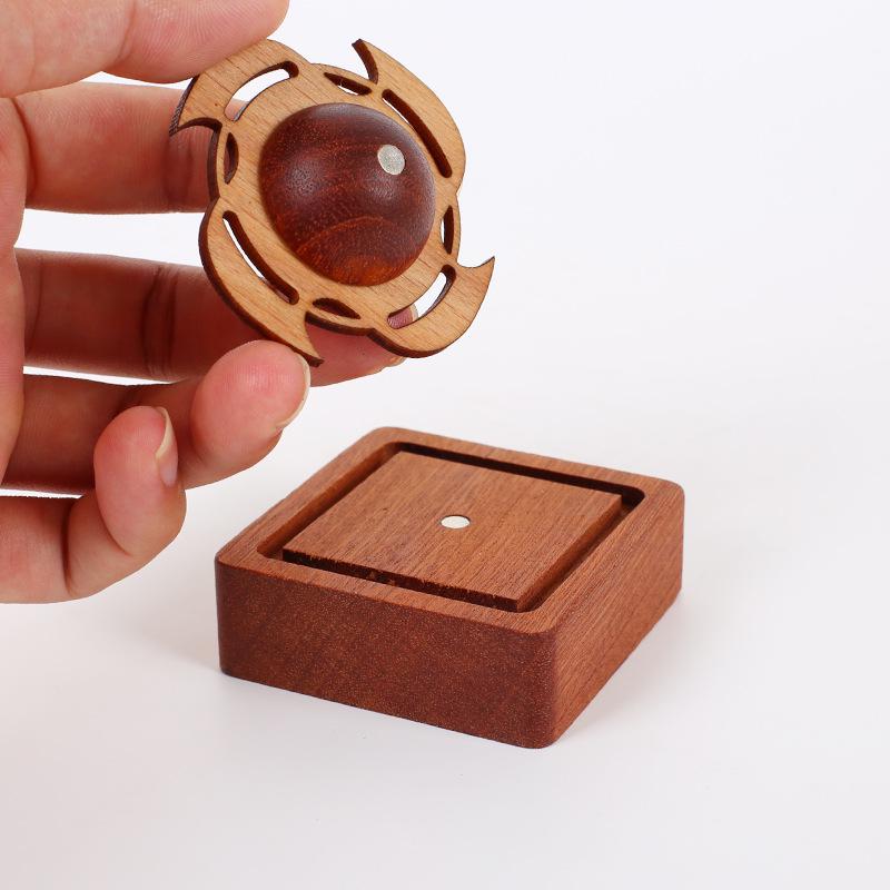 Solid Wood Aroma Diffuser & Essential Oil Car Scent Base