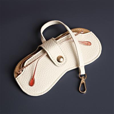 Simple Glasses Bag Soft Leather Fashionable Sunglasses Bag Leather Glasses Foreskin Sunglasses Protective Cover