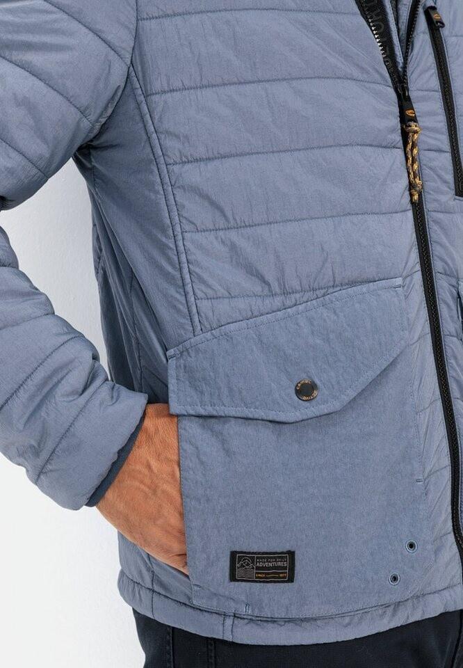 Winter Jacket Camel Active Quilted Blouson Hooded Denim (430690-4N08) Blue Black