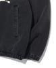Annoyed Vintage Incision Denim Zip-Up Hoodie Lp1Ju037_Black
