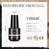 ROSALIND UV Lamp Soak Off Gel Polish Glitter Lacquer Gel na nehty Barevný gel lak na nehty lak Hybrid Nail Art Gel