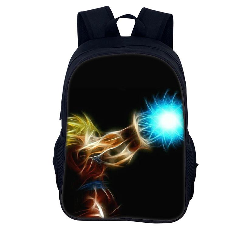 Dragon Ball Ryggsäck För Män Kvinnor Nylon Vardaglig Skolresväska