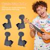 4pcs 4 String Guitar Tuning Pegs Universal Strings Button Tuning Pegs Zinc Alloy Ukulele Parts Accessories