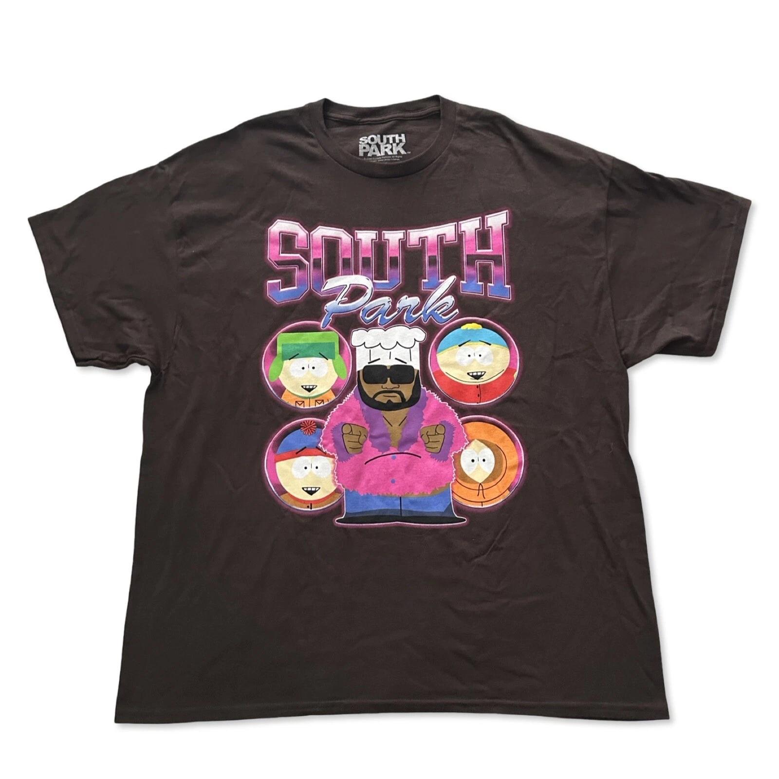 

South Park Funny Y2K Chef Shirt Mens Size 2XL 4XL